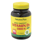 Vitamina D3 da 5000 UI 60 softgels di Natures Plus