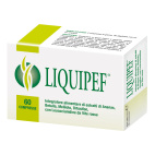 Natural Bradel Liquipef Integratore Drenaggio Cellulite Microcircolo 60 Compresse