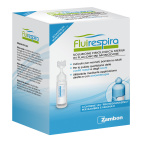 Fluirespira Soluzione Fisiologica Sterile 30 Flaconcini da 5 ml - Soluzione Isotonica per Nebulizzatori