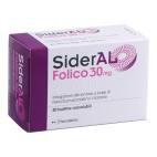 Sideral Folico Integratore Ferro Vitamine 30mg Senza Glutine 20 Bustine Orosolubili
