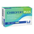 LJ Pharma Chirofert Plus Integratore Fertilità e Ovaio Policistico 20 Compresse