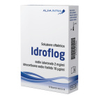 Alfa Intes Idroflog Soluzione Oftalmica Occhi Secchi con Sodio Ialuronato 15 Flaconcini