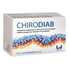 LJ Pharma Chirodiab 30 Compresse D-Chiro-Inositolo Folato Manganese Vitamina D