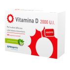 Metagenics Vitamina D 2000 UI Integratore Alimentare Limone 168 Compresse Masticabili