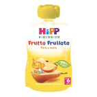 HiPP Bio Frutta Frullata Mela Pera 90g Alimento per Bambini