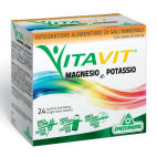 Vitavit Magnesio e Potassio Con Succo D'Arancia 24 Bustine Monodose