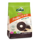 Enervit EnerZona Frollini Fondente Intenso Proteici Vegetali Senza Palma 250g