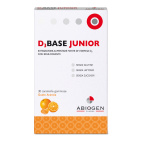 D3 Base Integratore Vitamina D3 Junior Caramelle Gommose 30pz Arancia Senza Glutine