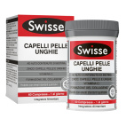 Swisse Capelli Pelle Unghie Integratore Biotina Zinco 60 Compresse