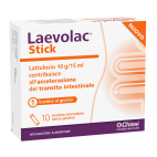 Laevolac Stick Integratore Lattulosio Senza Glutine 10 Bustine Transito