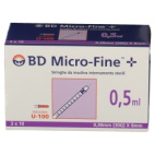 Siringhe Insulina G30 Bd 0,5ml 30 Pezzi