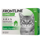 Frontline Combo Spot-On Gatti e Furetti: protezione totale (3 pipette) 