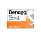 Benagol 36 pastiglie vitamina C gusto arancia