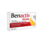 Benactiv Gola Limone e Miele 16 pastiglie per mal di gola
