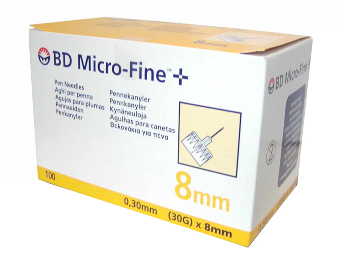 Bd Micro Fine™ 30G Aghi Per Penna 100 Pz Ago Iniezione - Immagine 3