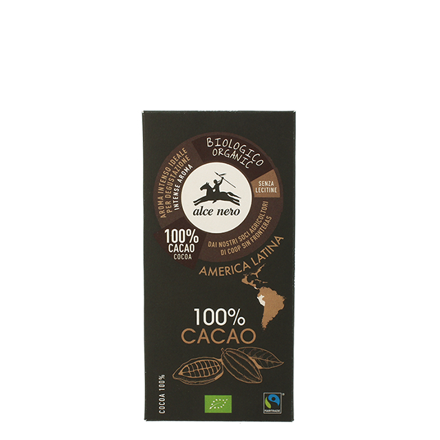 Alce Nero Tavoletta Cioccolato Extra Fondente Bio, Senza Glutine - Immagine 5