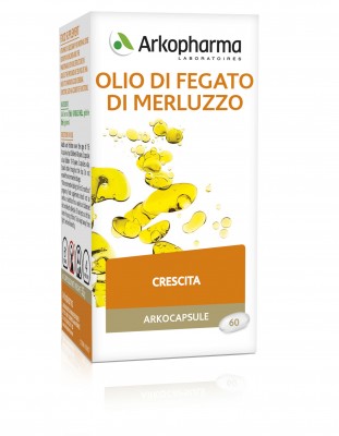 Olio Di Fegato Di Merluzzo 60 Perle Arkocapsule - Immagine 1