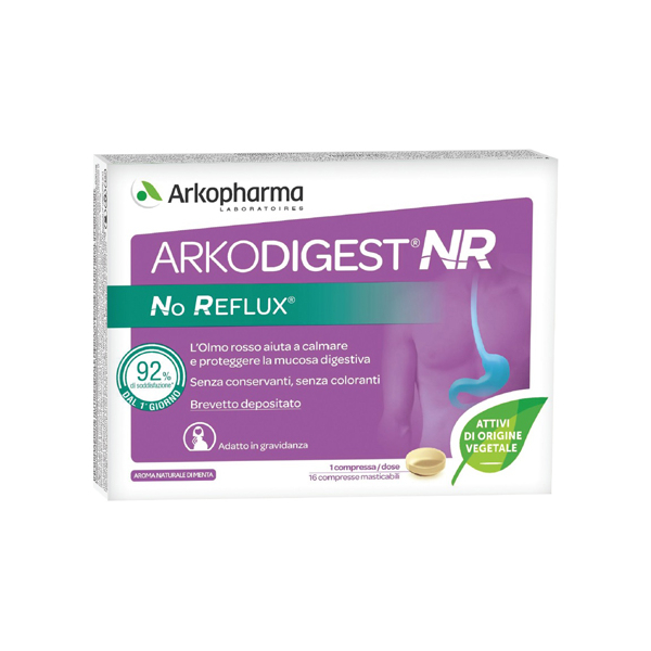 Arkodigest Arkopharma Arkodigest® No Reflux Nr 32 G Compresse Masticabili - Immagine 3