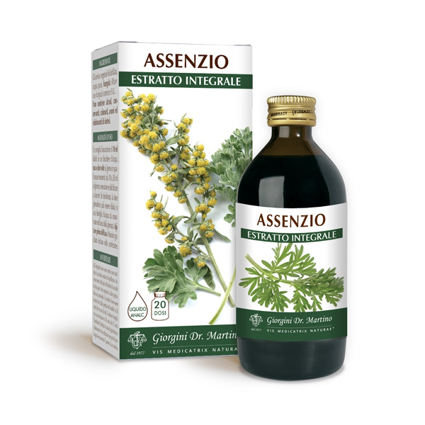 Assenzio Estratto Integrale 200 ml - Integratore Per La Digestione - Immagine 3