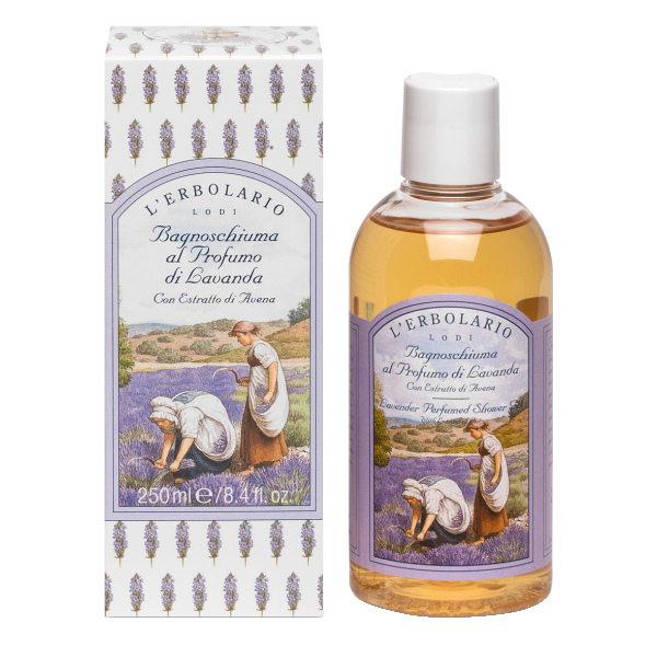 Bagnoschiuma Lavanda con Avena 250ml - L'Erbolario - Immagine 3