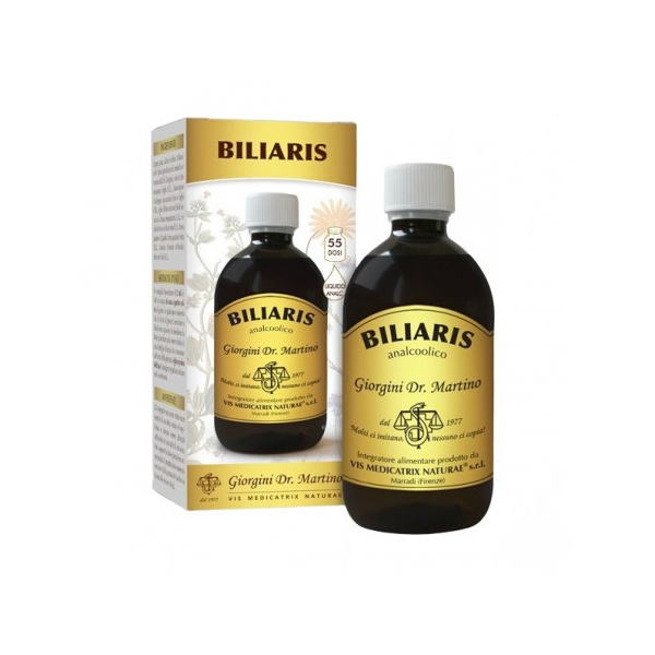 Giorgini Biliaris Liquido Analcolico integratore fegato 500ml - Immagine 4