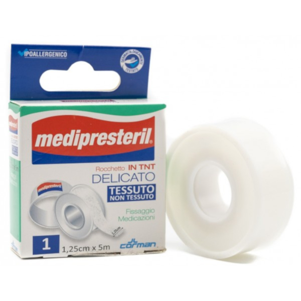 Cerotto Medipresteril Rocchetto Tnt 1,25cm X 5m