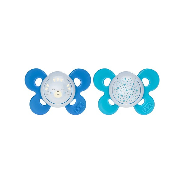 Chicco Azzurro Physioforma Comfort Lumi Ciuccio In Silicone Luminoso Bimba 16-36 Mesi 2 Pezzi - Immagine 8