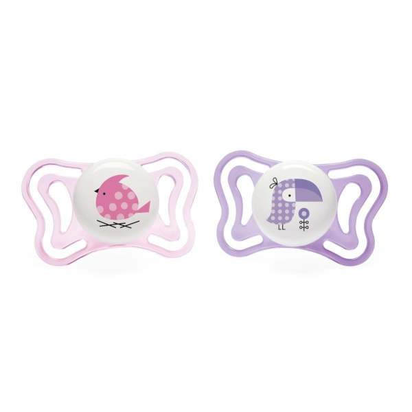 Chicco Physioforma Light Ciuccio In Silicone Bimba 6-16 Mesi 2 Pezzi 2-6 Mesi - Immagine 4