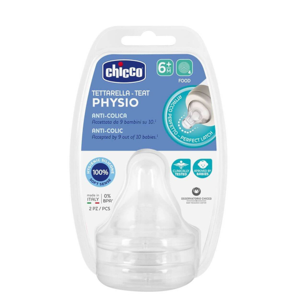 Chicco tettarella Perfect 5 fl.pappa pappa 6m+ silicone 2 pz - Immagine 10