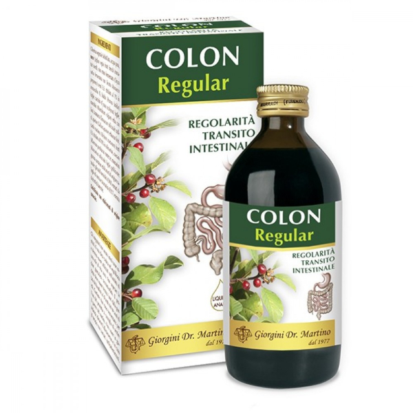 Colon Regular Liquido Analcolico 200 ml - Integratore Per Il Transito Intestinale - Immagine 5