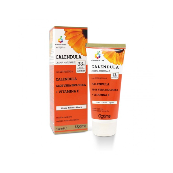 Optima Naturals Crema Colours Of Life Skin Supplement Calendula 100 Ml - Immagine 3