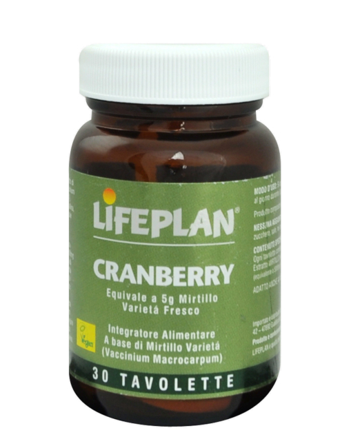 Lifeplan Products Ltd Cranberry 30 Tavolette - Immagine 4