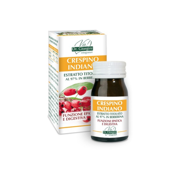 Dr. Giorgini Crespino Indiano Integratore Per Fegato 97% Berberina 60 Pastiglie - Immagine 6
