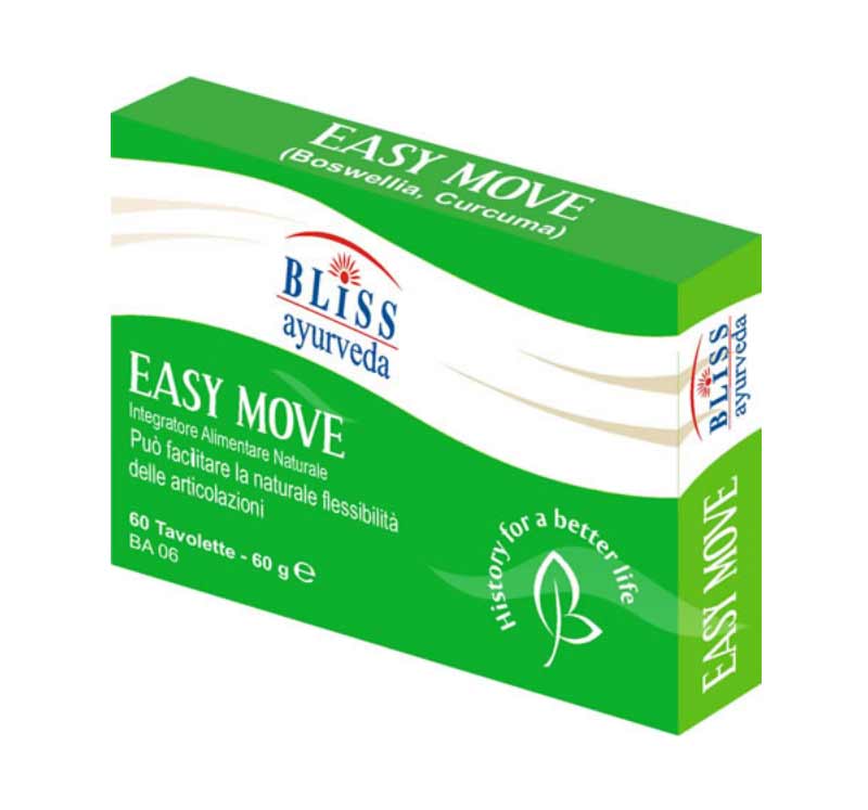 Bliss Ayurveda Easy Move Integratore Per Articolazioni 60 Compresse - Immagine 5