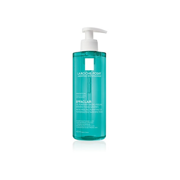Effaclar La Roche-Posay Gel Purificante Micro-Peeling Per Pelle Mista, Grassa O A Tendenza Acneica 400 Ml Peeling - Immagine 12