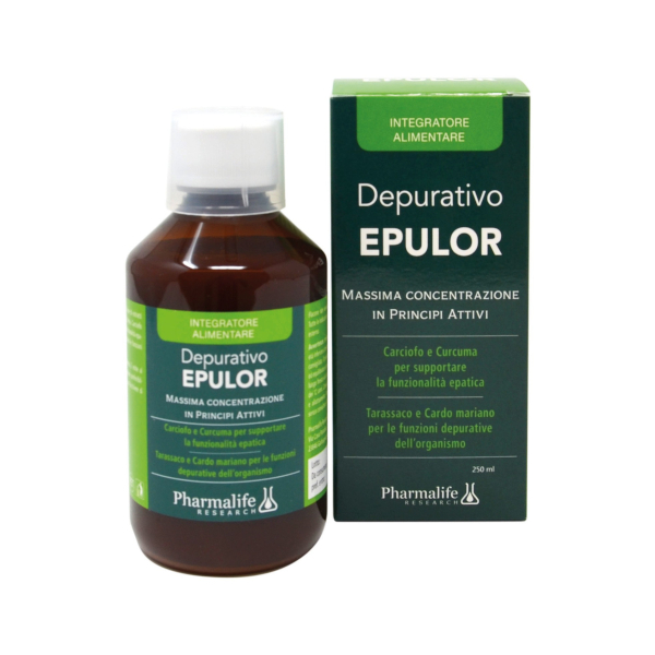 Depurativo Epulor 250 ml - Integratore per la funzione epatica - Immagine 2