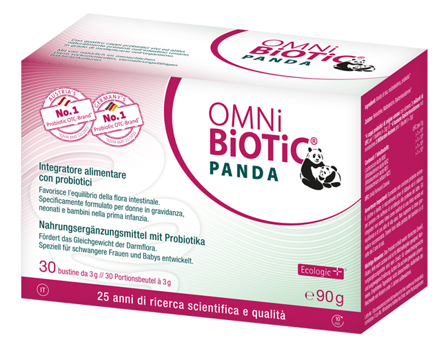 Omni Biotic Omni-Biotic Panda Per Equilibrio Flora Intestinale 30 Bustine Da 3 G - Immagine 4