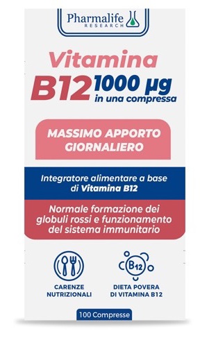 Vitamina B12 - Integratore Per Il Metabolismo Energetico 100 Compresse - Immagine 4
