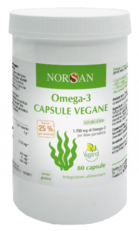 Omega-3 Capsule Vegane - Integratore Per Il Benessere Cardiovascolare 80 Capsule - Immagine 4
