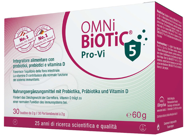 Omini Biotic Pro-Vi 5 - Integratore Di Probiotici 30 Bustine - Immagine 5