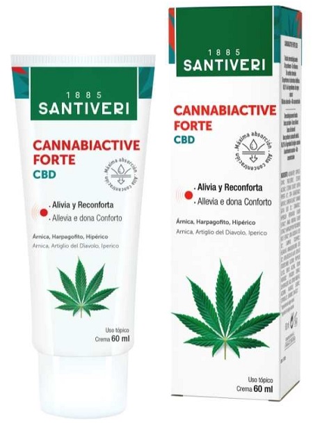 Santiveri Crema Cannabiactive Forte Cbd Sollievo Muscolare 60Ml - Immagine 3