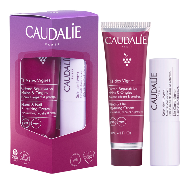 Caudalie Crema Thé Des Vignes Set Duo Mani E Labbra Mani 30 Ml + Stick Labbra 4,5 Ml - Immagine 8
