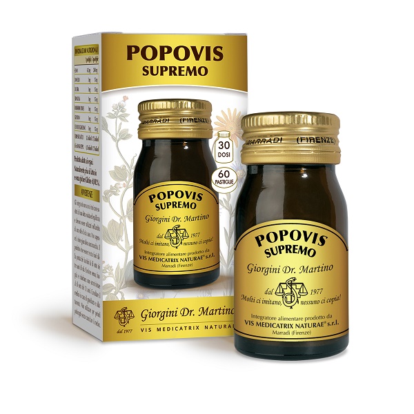 Popovis Supremo 60 Pastiglie - Integratore Per Il Transito Intestinale - Immagine 5