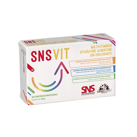 Erbenobili Srl Sns Vit 30 Compresse Masticabili - Immagine 3