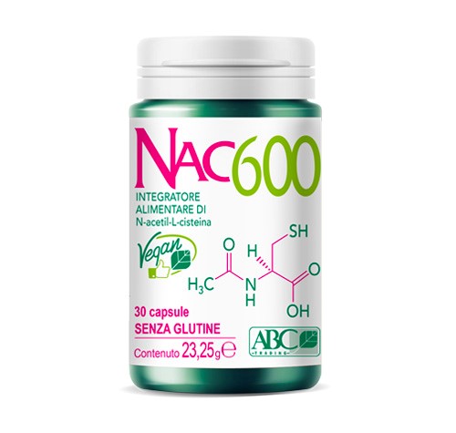 A.b.c. Trading Nac 600 30 Capsule - Immagine 3