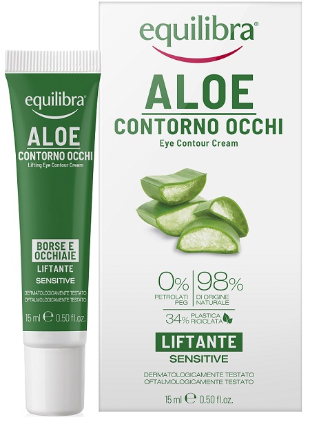 Equilibra Aloe Contorno Occhi Effetto Lifting 15 ml - - - Immagine 3