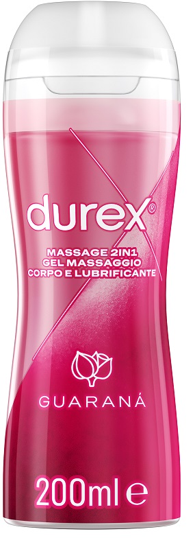 Durex Massage 2 in 1 Gel Massaggio Corpo e Lubrificante Guaranà 200ml - Durex - Immagine 8