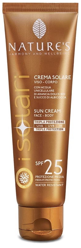 Nature's I Solari Crema Viso Corpo Spf 25 75 Ml Edizione Limitata Travel Size Ml - Immagine 6