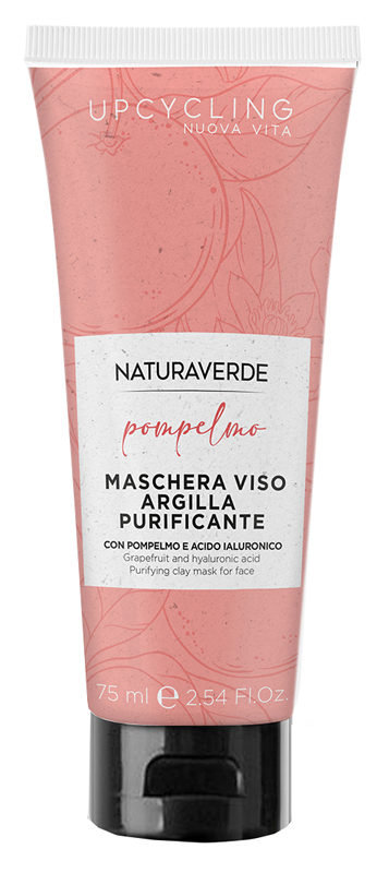 Maschera Viso Argilla Purificante Con Pompelmo E Acido Ialuronico 75 ml - Immagine 4