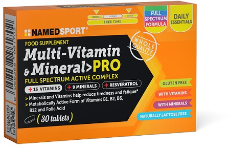 Named Multi-Vitamin&Mineral Pro 30 Compresse - Immagine 5